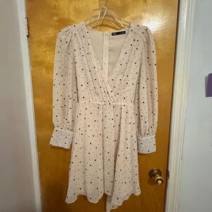 Zara Micro Dot Mini Dress